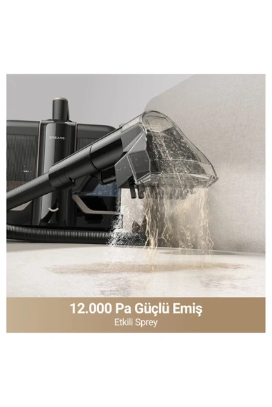 Dreame N10 Taşınabilir  Uyumlu Halı Yıkama Makinesi Siyah - 3