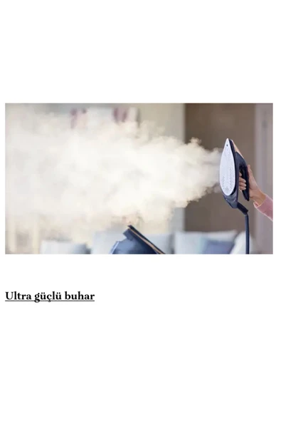 Philips PHİLİPS Ultra mükemmel ötesi Perfect kameralı 3100W ütü +ütü masası hediye - 5