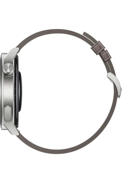 Huawei Watch Gt3 Pro 46 Mm Gps Sesli Görüşme Titanium Kasa Deri Android Ios Iphone Uyumlu Akıllı Saat - 5