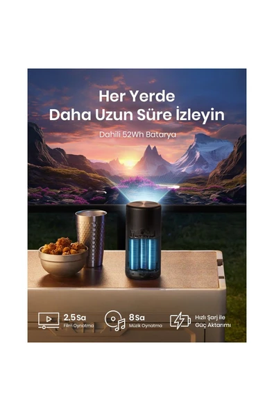 Nebula Capsule 3 Laser 1080p Mini Hd Projeksiyon Cihazı - 7