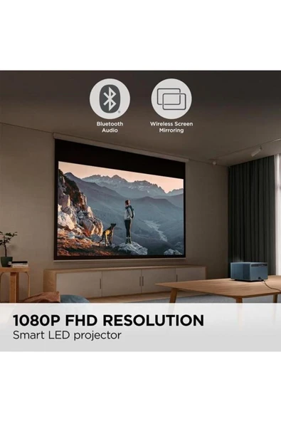 ViewSonic WIEWSONIC 630ansilümen LX60HD 1920X1080 Kablosuz LED Projeksiyon - 5