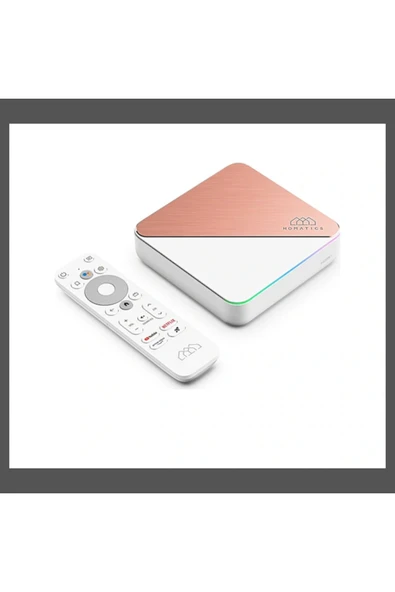 Homatics 4GB Ram/32GB Depolama,4K Plus Lisanslı Android Tv Box Rose Gold - 2