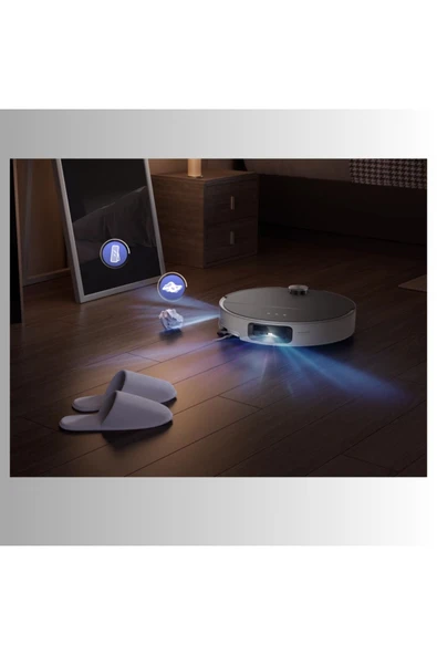 Roborock Yeni Uyarlanabilir Rota Algoritması Ultrasonik Halı Algılama Akıllı Robot Süpürge - 7