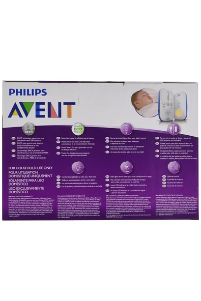 Philips AVENT Sesli Bebek Telsizi Dect SCD502/10 - 4