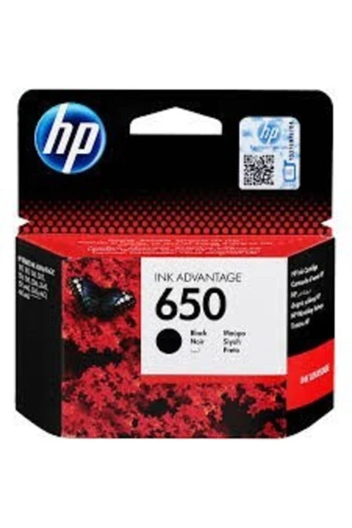 HP 650 Siyah Mürekkep Kartuşu (Cz101ae)