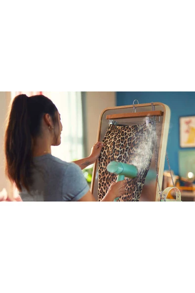 Philips 1000watt Buharlı Düzleştirici Su Yeşili Ütü - 4