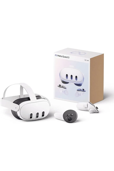 META Quest 3 512GB Sanal Gerçeklik Gözlüğü Beyaz - 6