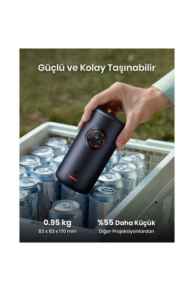 Nebula Capsule 3 Laser 1080p Mini Hd Projeksiyon Cihazı - 3