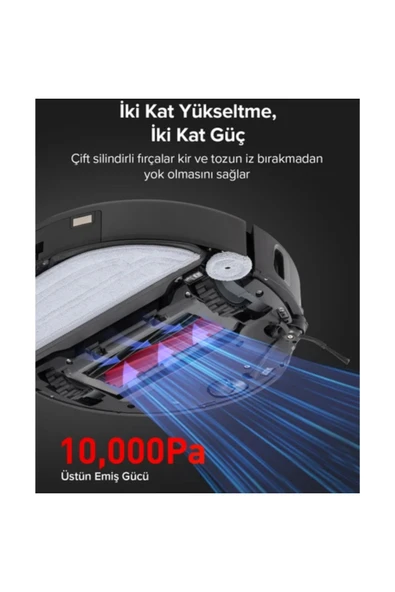 Roborock Ultra Akıllı Robot Süpürge Beyaz - 4