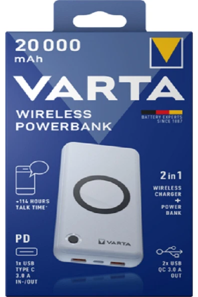 Varta 57909 Wıreless Power Bank