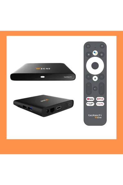 BOTECH'S 4 çekirdekli işlemci Yüksek çözünürlük 4K Android TV Box - 5