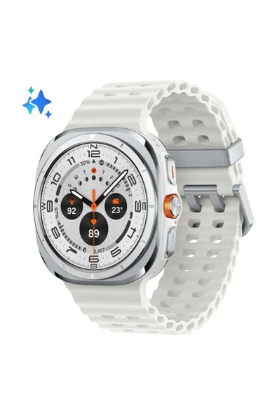 Samsung Galaxy Watch Ultra 47mm Akıllı Saat, LTE, Sağlık İzleme, Fitness Takipçisi Titanyum Beyaz