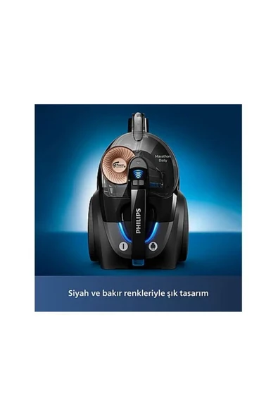Philips Ultra Premium 900w Güç Marathon Dailiy Toz Torbasız Elektrikli - 4