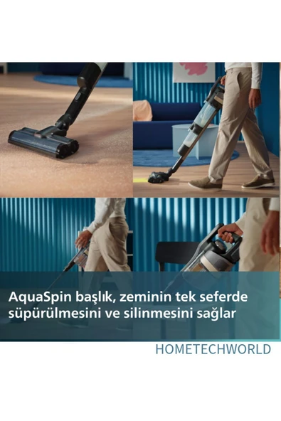 Philips Aqua Trio XW9383/01 Ultra Kablosuz Islak-kuru Elektrikli Süpürge ,kendi Kendini Temizleme - 3