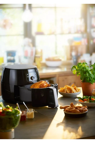 Philips Airfryer Premium Xxl Hd9650/90 Fritöz 1,4kg/7,3L - 6
