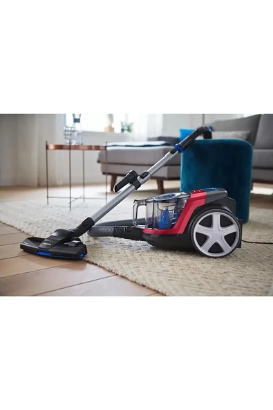 Philips Ikili Set Elektrikli Süpürge Powerpro City Fc9331/07 Efsane Serisi Azur Buharlı Ütü Dst7510/80 - 4