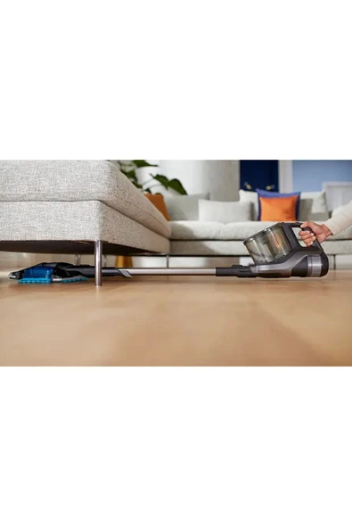 Philips Turbo başlık kısmında bulunan antibakteriyel fiber bez Aqua Plus Kablosuz Elektrikli Süpürge - 8