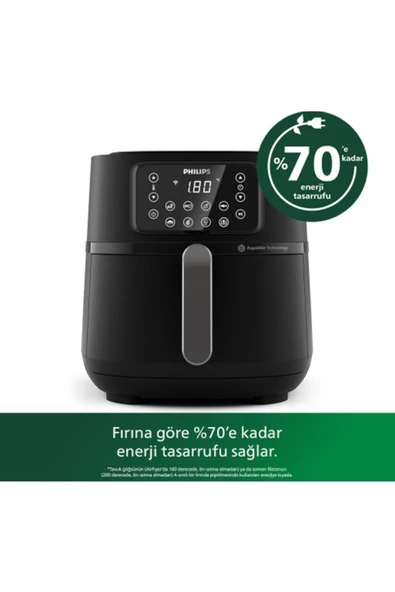 Philips Airfryer HD9285/96 5000 Serisi XXL Connected 7.2 lt Yağsız Fritöz - 7