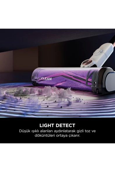 Shark Detect Clean&empty Auto-Empty Sistemli Turbo Başlıklı Şarjlı Dikey Süpürge - 3