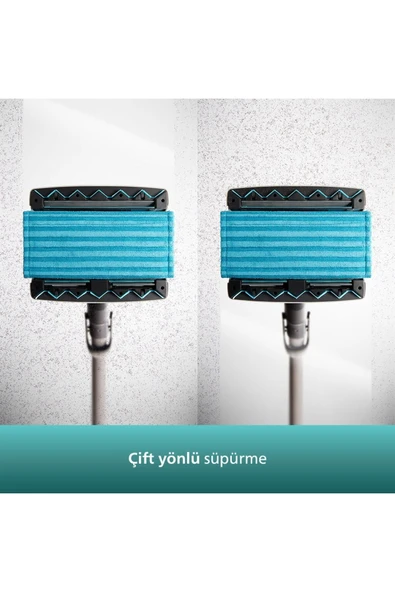 Philips Speedpro Max Aqua Plus Kablosuz Dikey Süpürge Xc8349/01 - 8