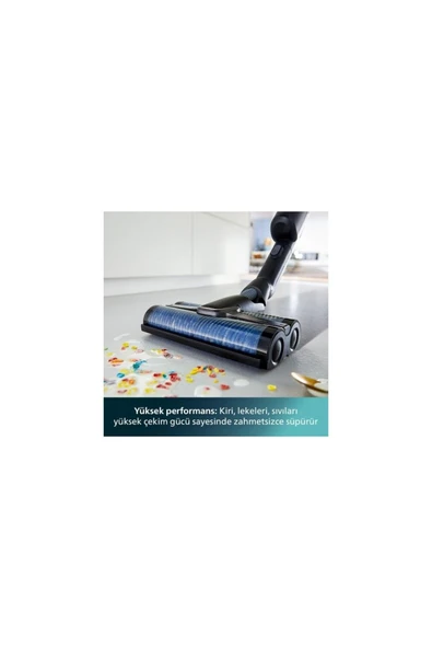 Philips AquaTrio ,XW9383 ,9000 Kablosuz Wet & Dry Vacuum (Islak, Kuru ve Moplu)  Dik Süpürge - 5
