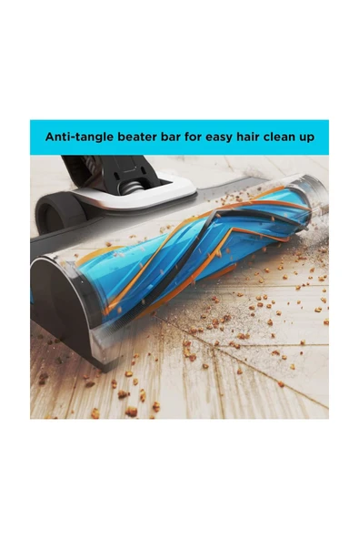 Black&Decker 18V Kablosuz Dikey Süpürge Mavi - 8