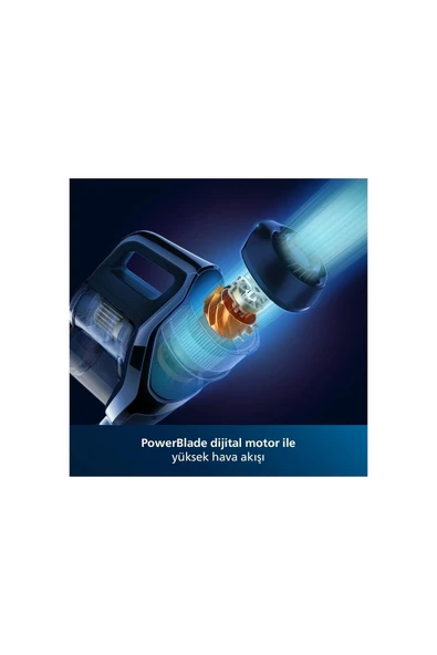 Philips Sarjlı Süpürge 25.2 V Led Başlıklı 70 Dakika Çalışma Süresi - 3