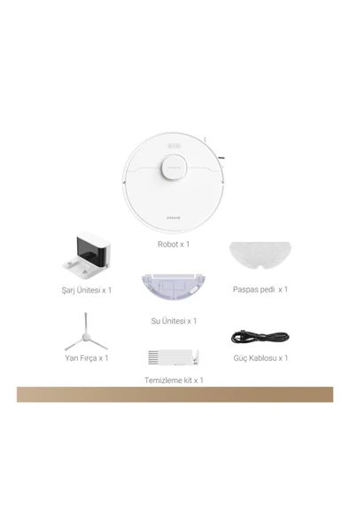 Dreame Plus Gen 2 Robot Süpürge Beyaz - 8