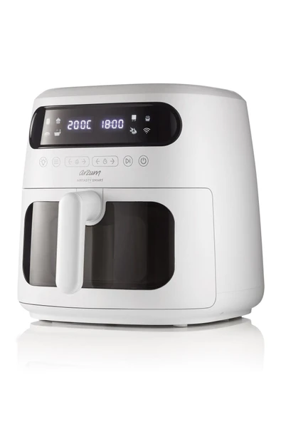 Arzum AR2076 Airtasty Smart 7.5 L Sıcak Hava Fritözü - Beyaz