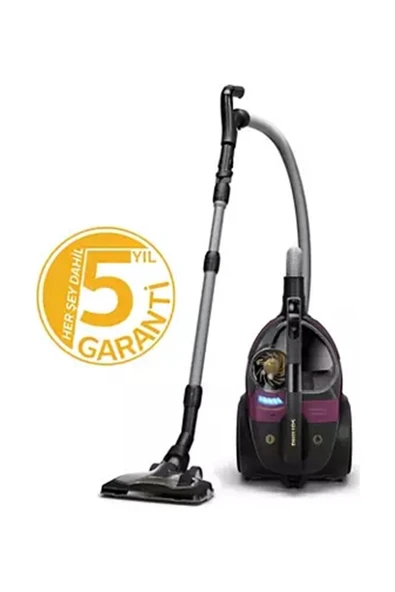 Philips Vaccum Series Turbo Başlıklı Yıkanabilir Hepa 13 Filtreli Premium Torbasız Süpürge 99W, XB9155/07 - 2