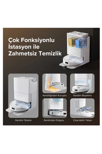 Roborock Ultra Lux Premium Akıllı Robot Süpürge - 7