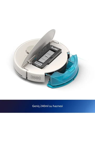 Philips 7000 Serisi HomeRun Aqua Islak Kuru Robot Süpürge, Sarj İstasyonlu, XU7000/02 - 3