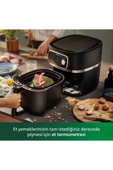 Philips Airfryer HD9880/90 7000 Serisi Combi XXL Connected 8.3 lt Yağsız Fritöz Özellikleri - 5