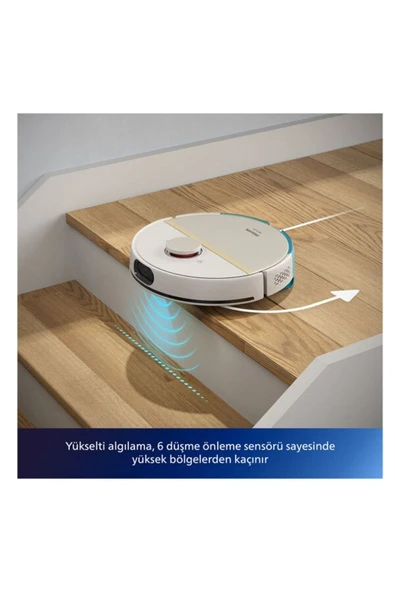 Philips 7000 Islak Kuru Istasyonlu Robot Süpürge,5000 Pa,titreşimli Mop,sert Zemin & Halı Xu7100/02 - 2