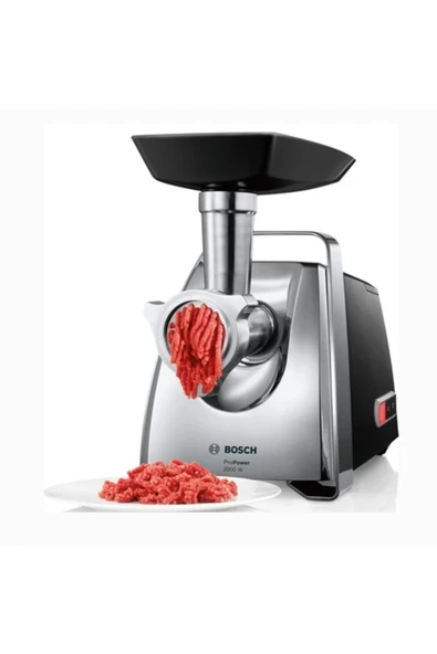 Bosch Kıyma Makinesi ProPower 2000 W Siyah, - 2