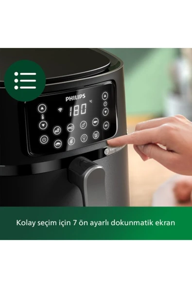 Philips Airfryer HD9285/96 5000 Serisi XXL Connected 7.2 lt Yağsız Fritöz - 5