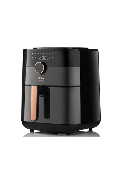 Arzum 6 Litre Kapasiteli XL Fryer Sıcak Hava Fritözü Bakır 1750 W Porselen Kupa Bardak Hediyeli