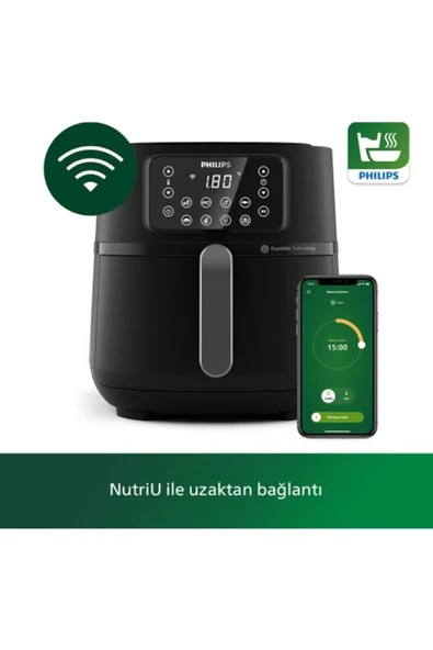 Philips Airfryer HD9285/96 5000 Serisi XXL Connected 7.2 lt Yağsız Fritöz - 2