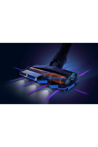 Philips Xc7043/01 Speedpro Max Kablosuz Şarjlı Dik Süpürge ?0.7 Litre Led Işıklı 360° Başlık, - 4
