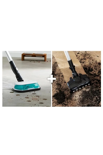 Bosch 250 Watt Prohygienic Aqua Islak Kuru Şarjlı Dikey Süpürge - 3