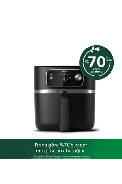 Philips Airfryer HD9880/90 7000 Serisi Combi XXL Connected 8.3 lt Yağsız Fritöz Özellikleri - 6