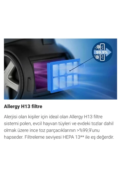Philips TriActive Ultra Başlık ve PowerCyclone 10 Teknolojisi ile Premium Toz Torbasız Elektrikli Süpürge - 6