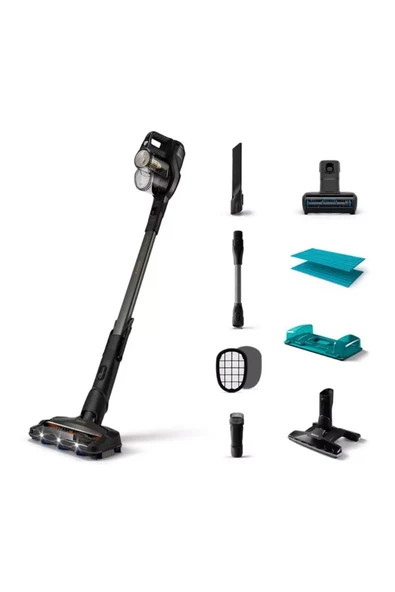 Philips Speedpro 3in1 Max Aqua Plus Islak & Kuru Temizlik Premium Sarjlı ve Kablosuz Dik Süpürge