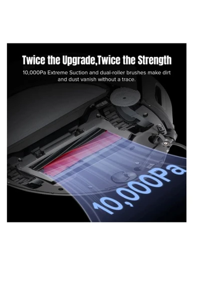 Roborock 10000pa Ultra Premium Robot Süpürge - Kendini Temizleme - Mop Kaldırma - Ultra Performans - 5