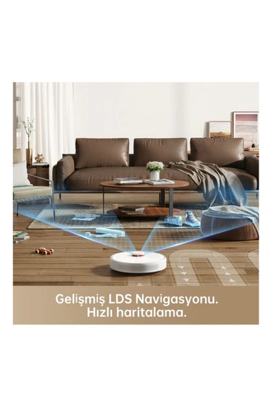 Dreame Plus Gen 2 Robot Süpürge Beyaz - 3