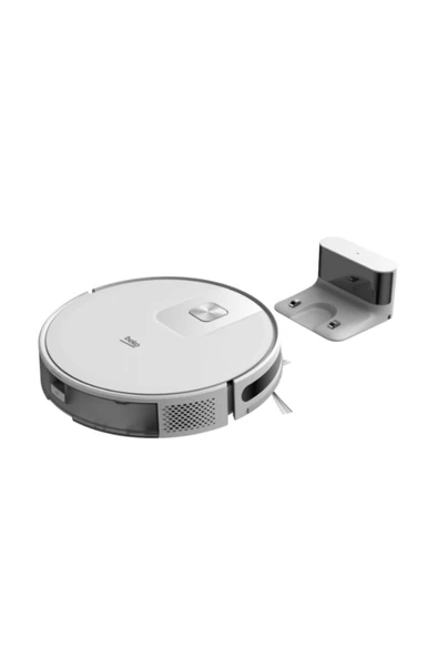 Beko 2700 Pa 3200 mAh, Wi-fi Bağlantısı 170 dk Çalışma Süresi, Islak Kuru Moplu Robot Süpürge, Beyaz - 4