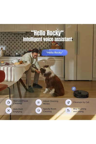 Roborock 10000pa S8 Maxv Ultra Sesli Kontrol-akıllı Yaşam Akıllı Robot süpürge+SÜPRİZ HEDİYE - 5