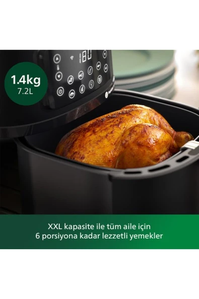 Philips Airfryer HD9285/96 5000 Serisi XXL Connected 7.2 lt Yağsız Fritöz - 3