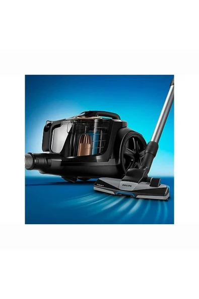 Philips Phılıps Toz Torbasız Süpürge 900W Güç ALLERGYH13 Filtre Alerjii Kilit Sistemi - 5