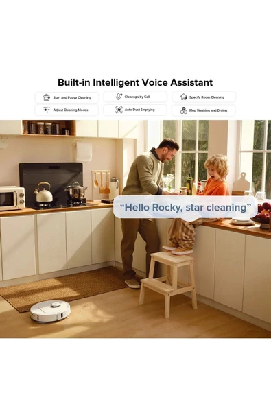 Roborock 10000pa S8 Maxv Ultra Sesli Kontrol-akıllı Yaşam Akıllı Robot süpürge+SÜPRİZ HEDİYE - 6